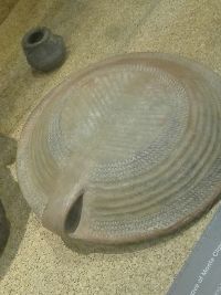 ceramica tipica della 

    cultura di Monte Claro, foto effettuata al 

    nel museo di Cagliari