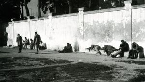 pazienti dell'ex manicomio di Villa Clara